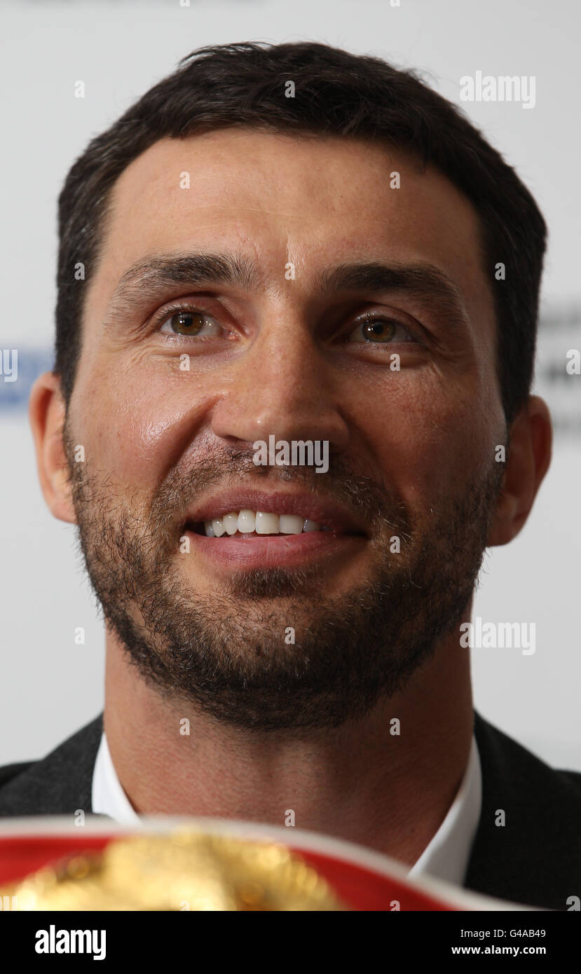 German based World Heavyweight Champion Boxer Wladimir Klitschko talks