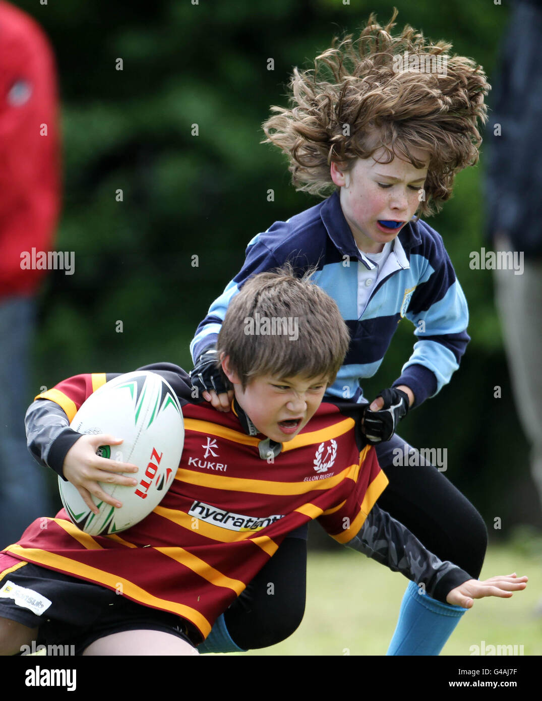 Craigmount Kids enjoy playing rugby during the Forrester Mini Tournament at ...