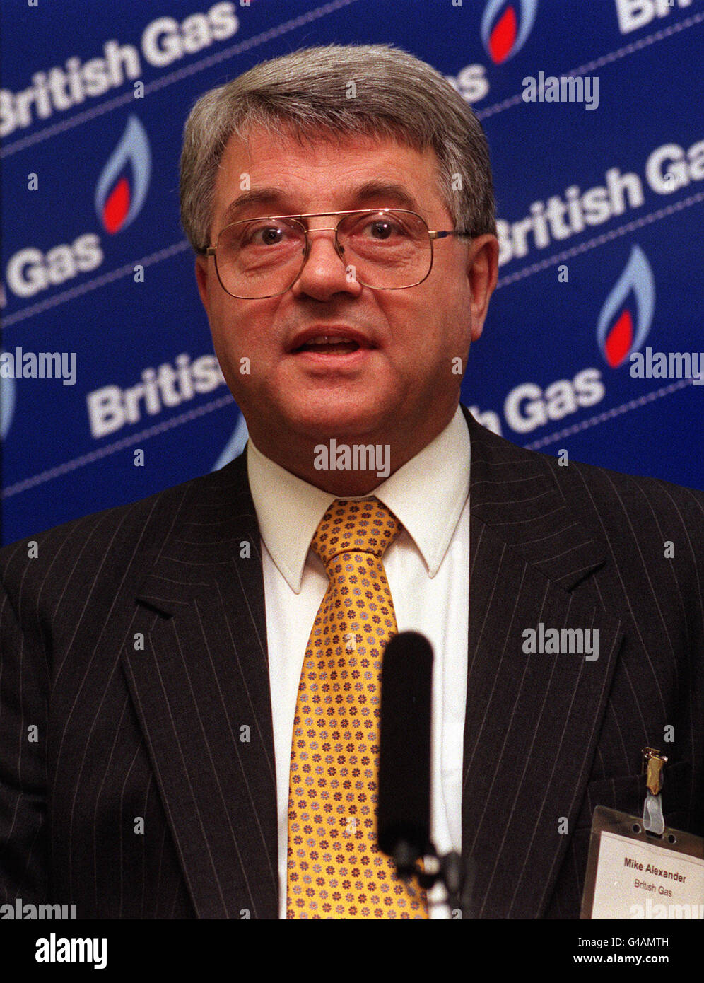 Mike Alexander (Managing Director) of British Gas who have organised a Rugby tournament to celebrate the launch of a major national campaign to inform its customers of significant savings they can make on their gas bills. Photo by Ben Curtis / PA Stock Photo