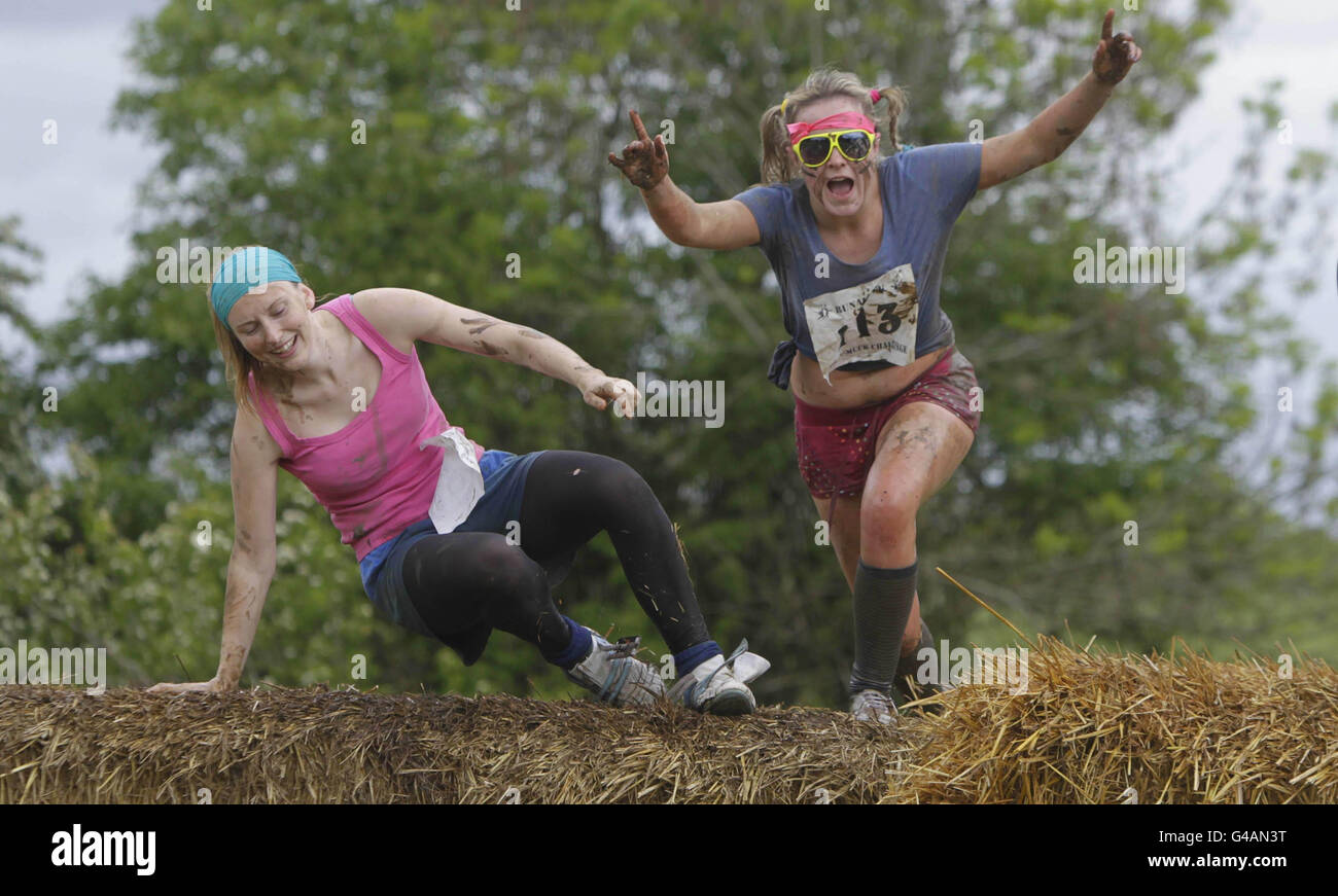 Run A Muck challenge Stock Photo Alamy