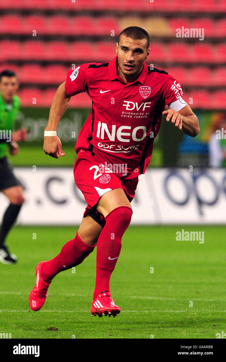Soccer Ligue 2 Tours V Dijon Fco Stade Vallee Du Cher Sebastian Ribas Dijon Fco Stock Photo Alamy