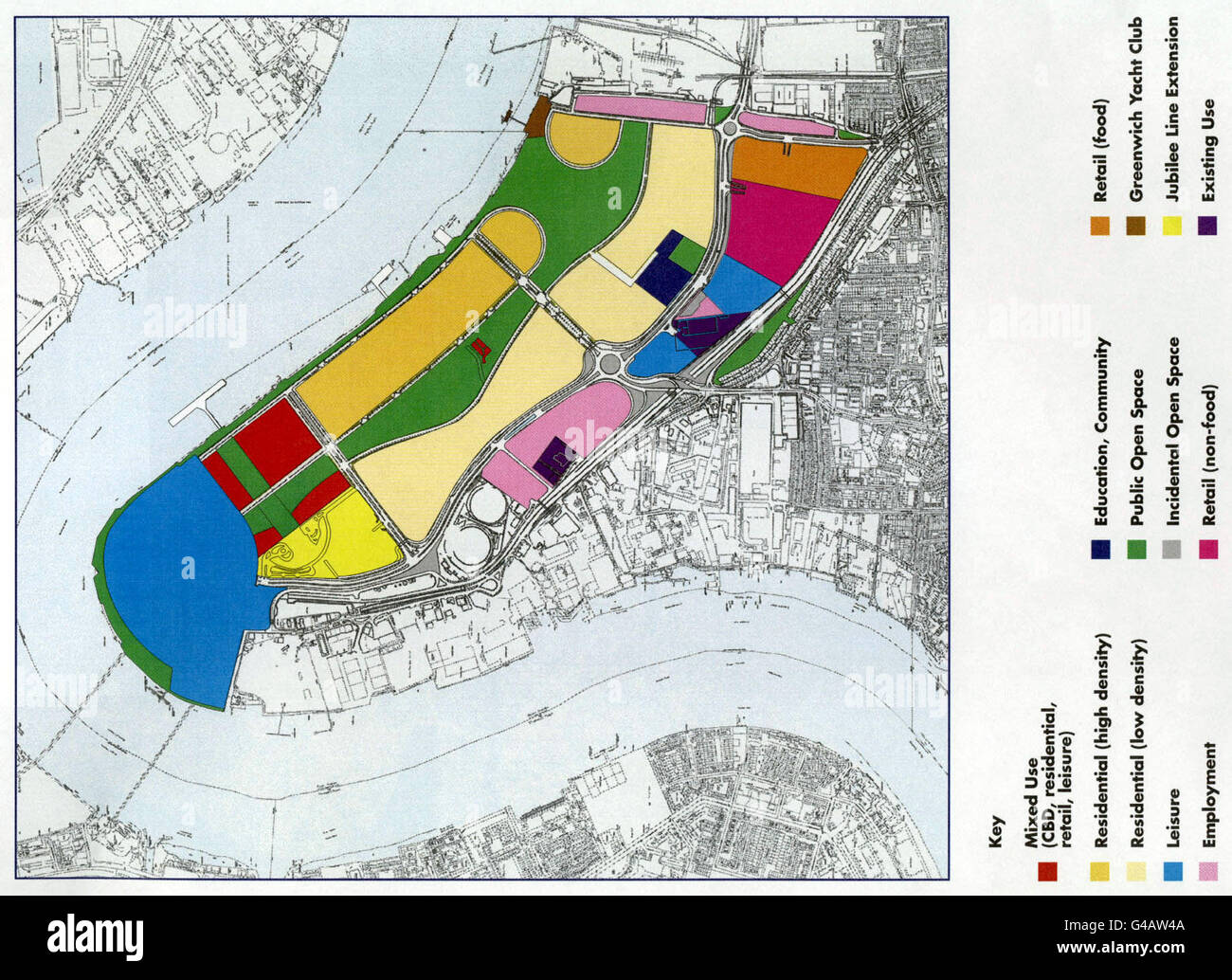 Greenwich Peninsula land use plan unveiled today (Wednesday). A