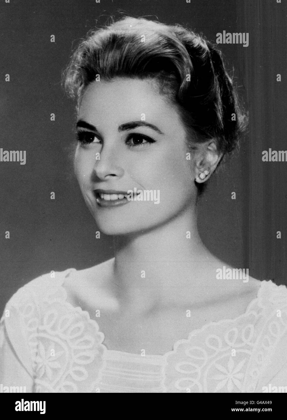 GRACE KELLY. Hollywood actress and Princess of Monaco Grace Kelly Stock Photo