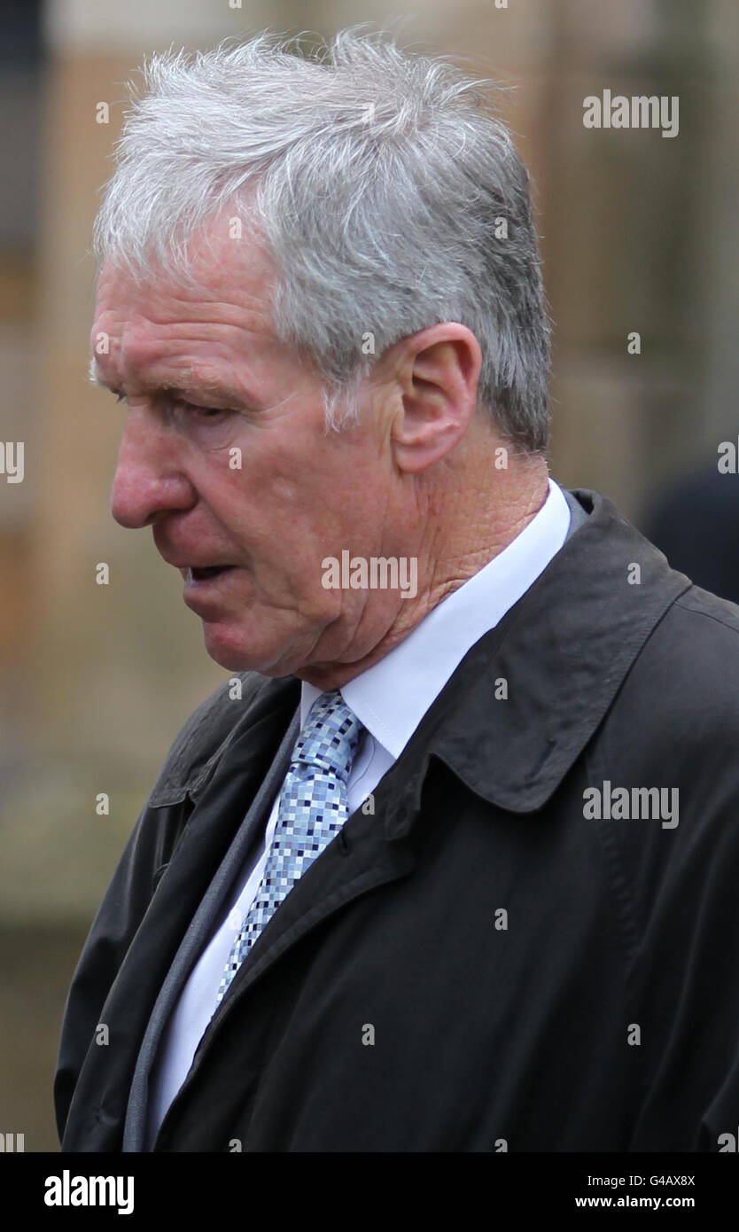 Ernie Walker funeral Stock Photo Alamy