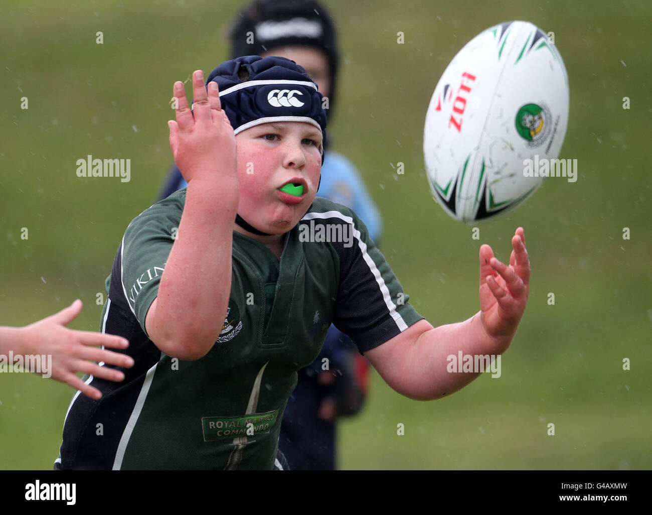 Kids enjoy playing rugby during the Forrester Mini Tournament at ...