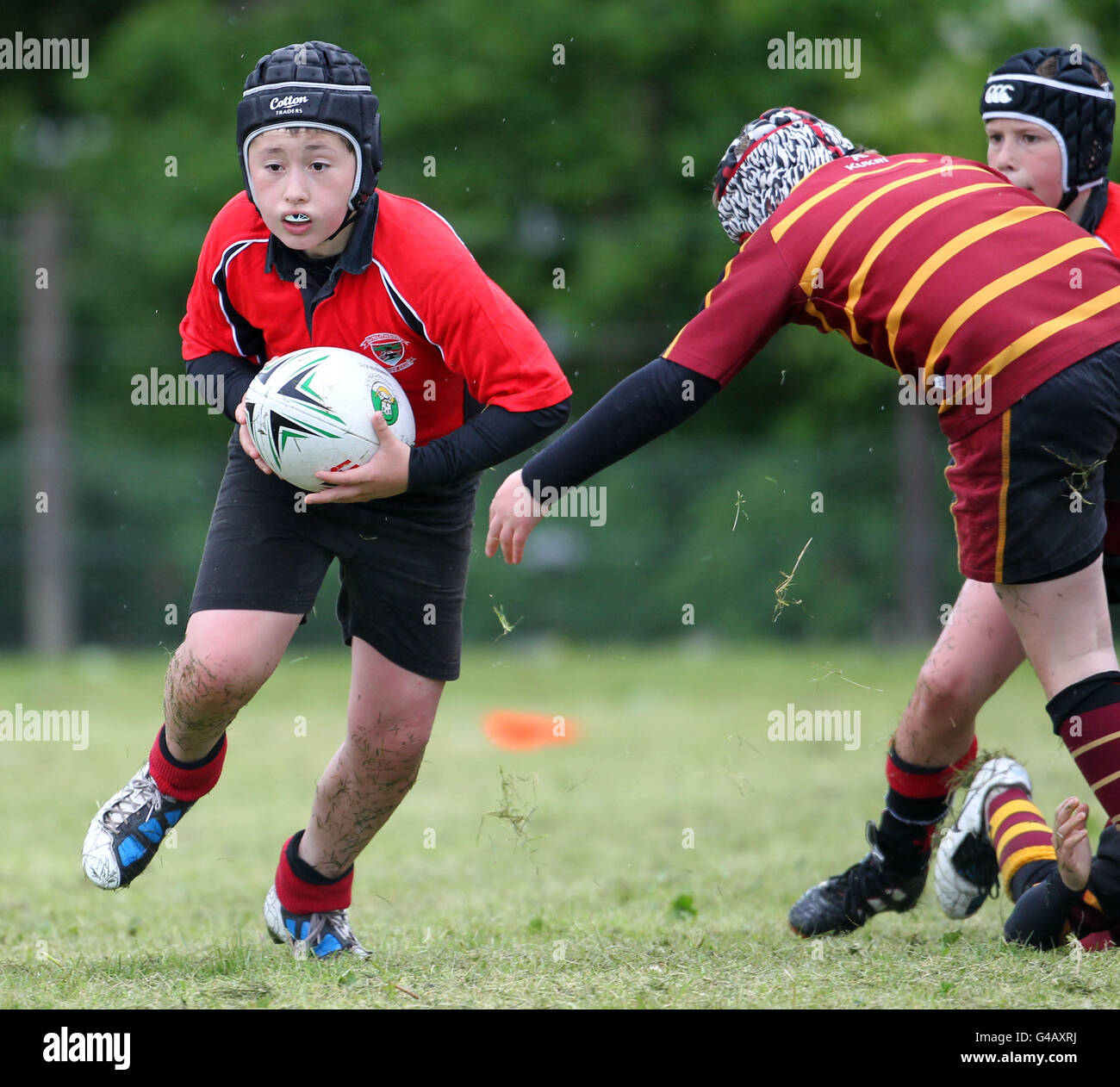 Kids enjoy playing rugby forrester mini tournament craigmount hs hi-res ...