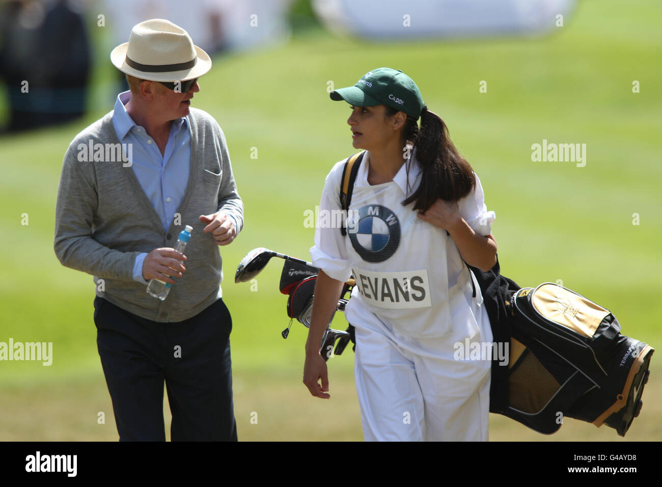 Golf Bmw Pga Pro Am Wentworth Golf Club Stock Photo Alamy