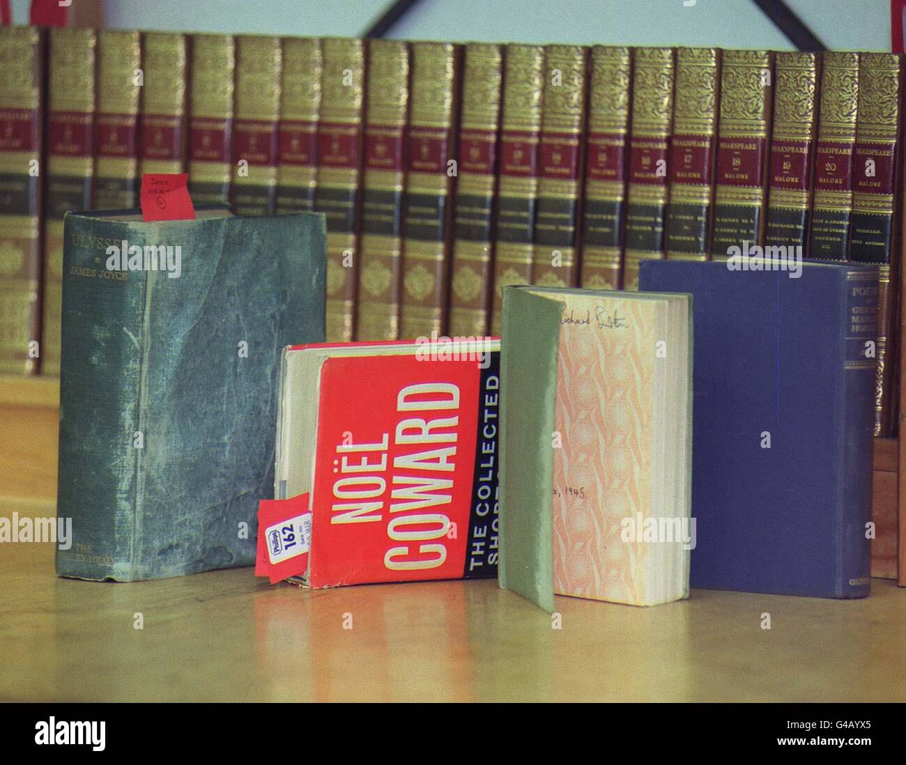 SALE Richard Burton Books 3 Stock Photo - Alamy