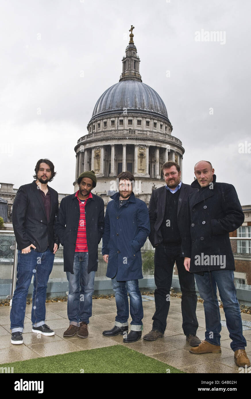 Elbow (left to right) Craig Potter, Pete Turner, Mark Potter, Guy