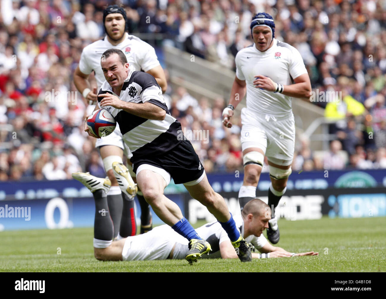 Rugby Union Bill Beaumont Cup Final England v Barbarians