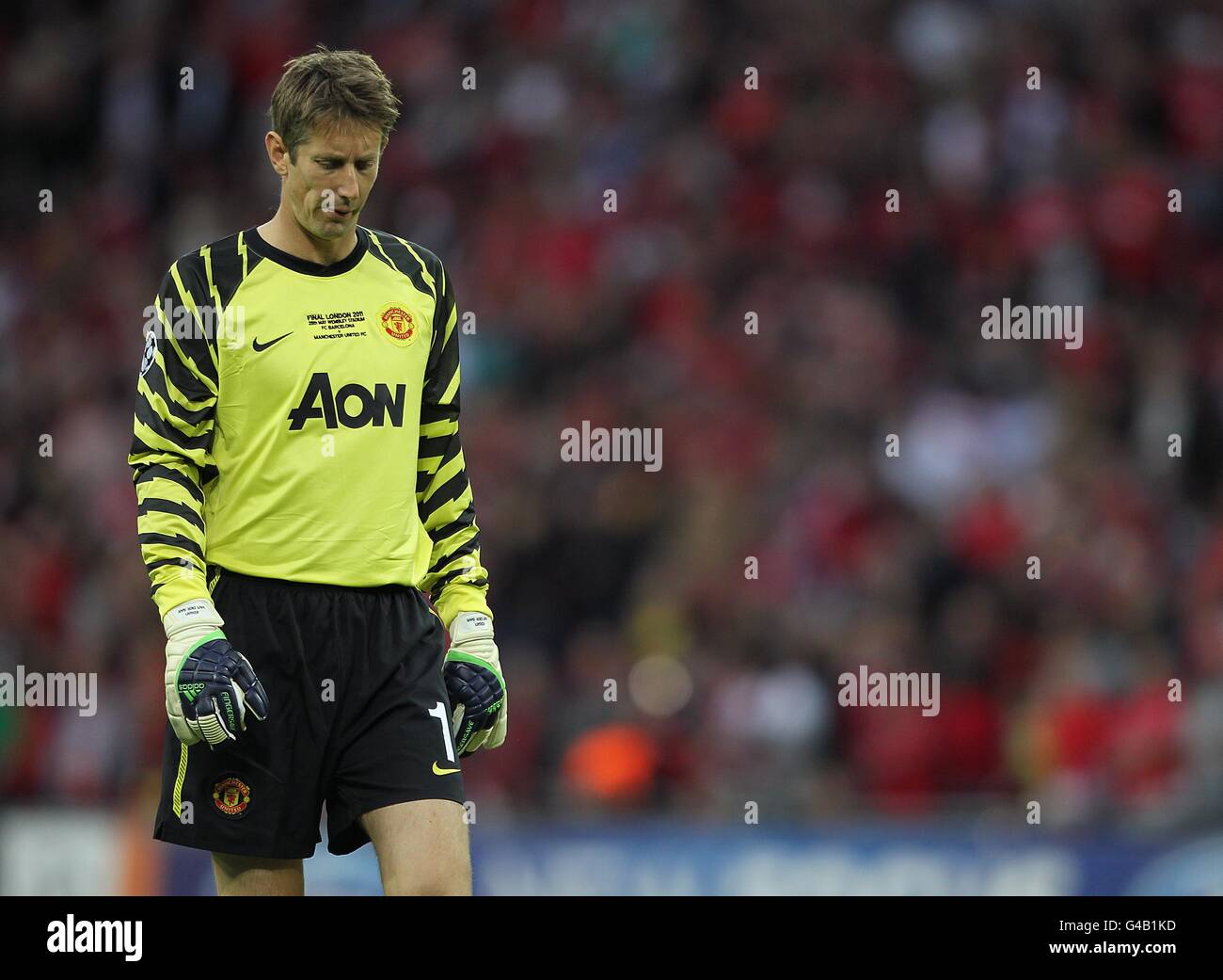 Edwin van der sar champions hi-res stock photography and images - Alamy
