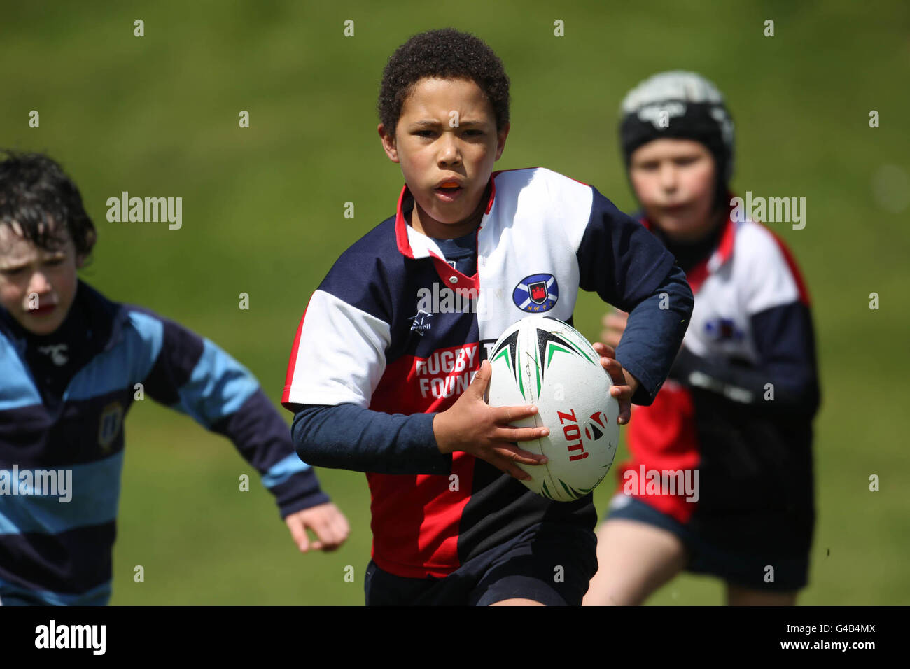 Kids enjoy playing rugby forrester mini tournament craigmount hs hi-res ...