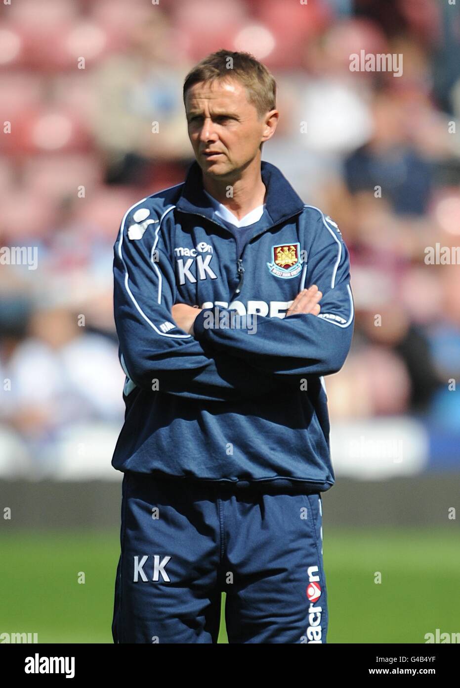 Soccer - Barclays Premier League - West Ham United v Sunderland - Upton Park. West Ham United caretaker manager Kevin Keen Stock Photo