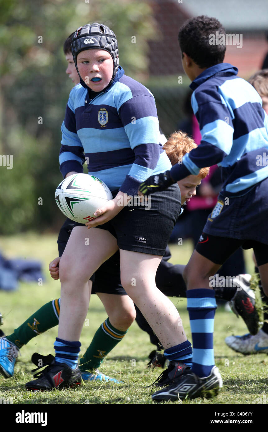 Kids enjoy playing rugby forrester mini tournament craigmount hs hi-res ...