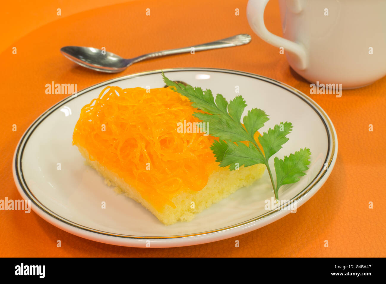 foi thong cake Stock Photo