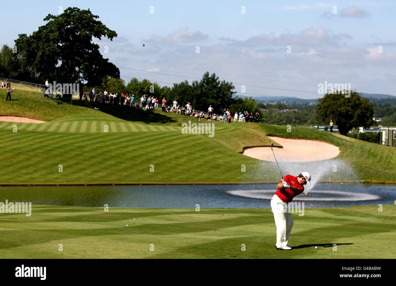 Swedens jens dantorp on 3rd tee hi-res stock photography and images - Alamy