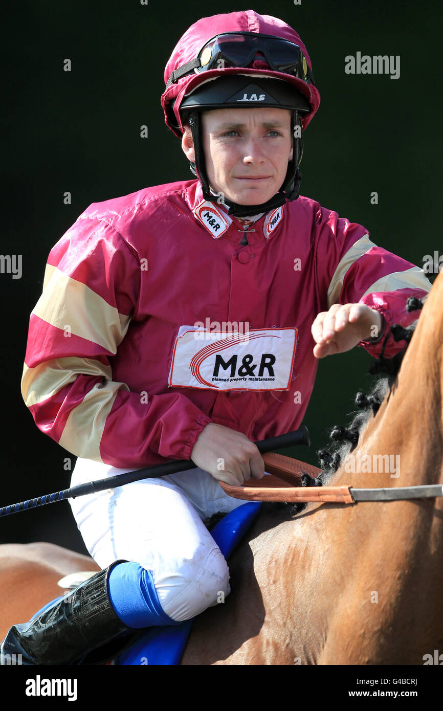 Horse Racing - TFI Friday - Nottingham Racecourse. Kieran T O'Neill, jockey Stock Photo