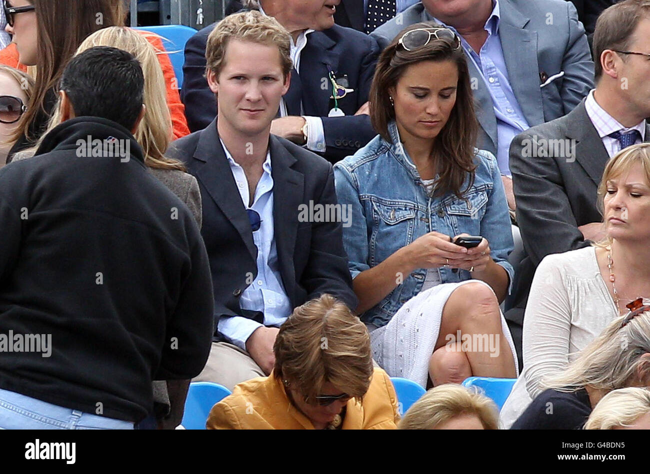 sachin and babi light blue dress HSBC Championships at Queen's Club – ATP500 Hospitality main image 0