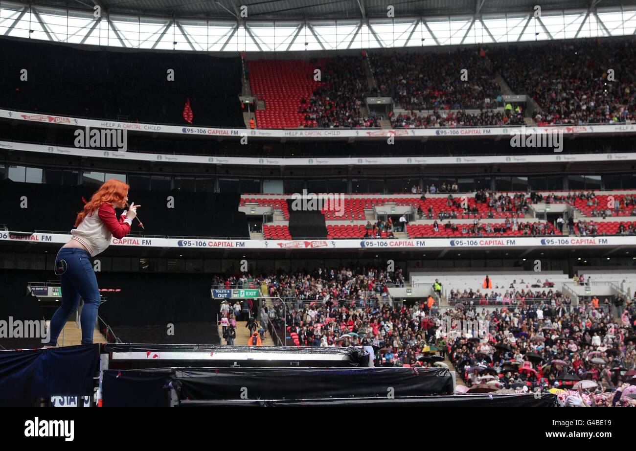 Katy b performs capital fms summertime ball wembley stadium hi-res
