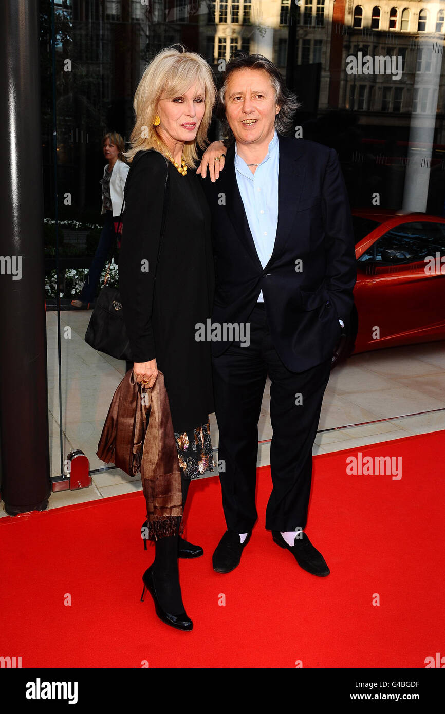 Joanna Lumley And Husband High Resolution Stock Photography And Images Alamy