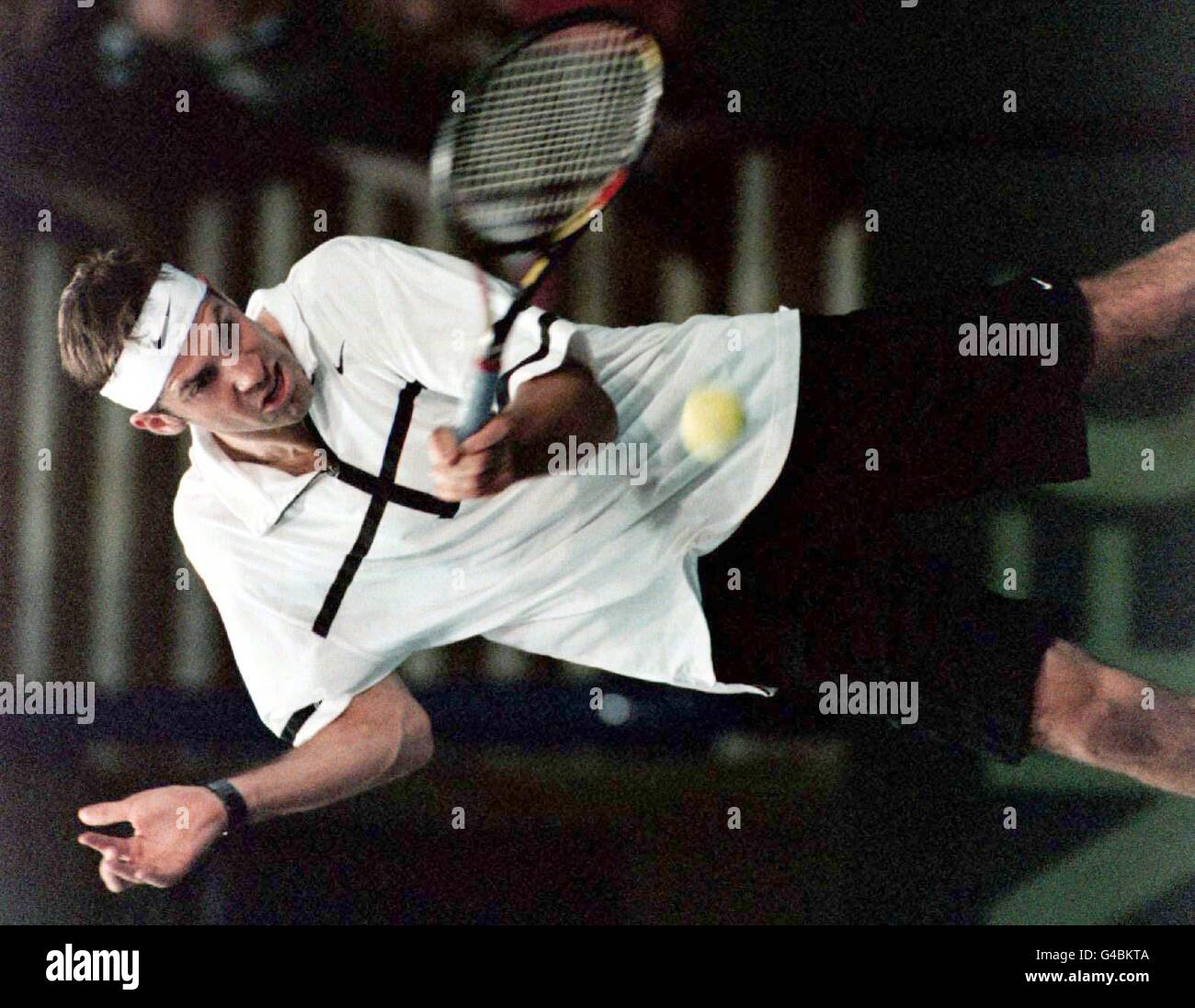 Raquette Tennis Donnay Rusedski Tour Supermidsize - Manche 3 4/8 (3/8) - Occasion
