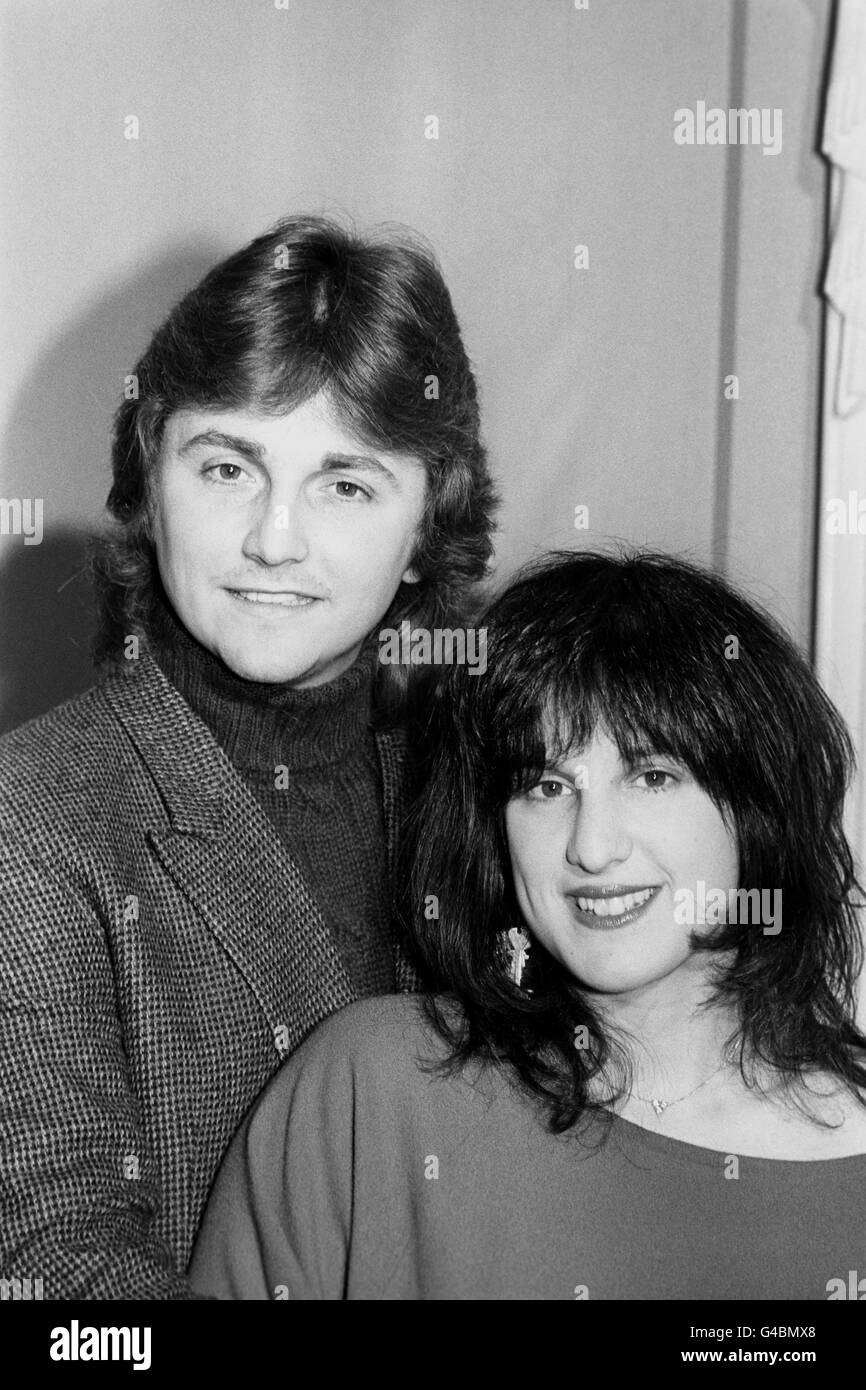 David and Elizabeth Emanuel who have been chosen by Lady Diana Spencer to design her wedding dress for her marriage to Prince Charles, Prince of Wales. Stock Photo