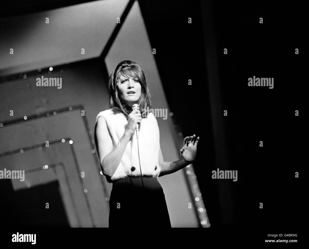 Sandie Shaw - 1966 Stock Photo