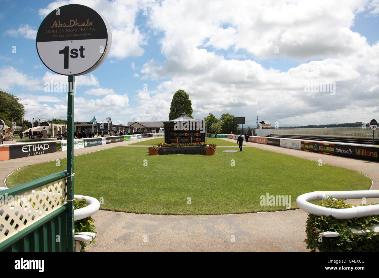 Horse Racing Abu Dhabi 1000 Guineas Day Curragh Racecourse. A