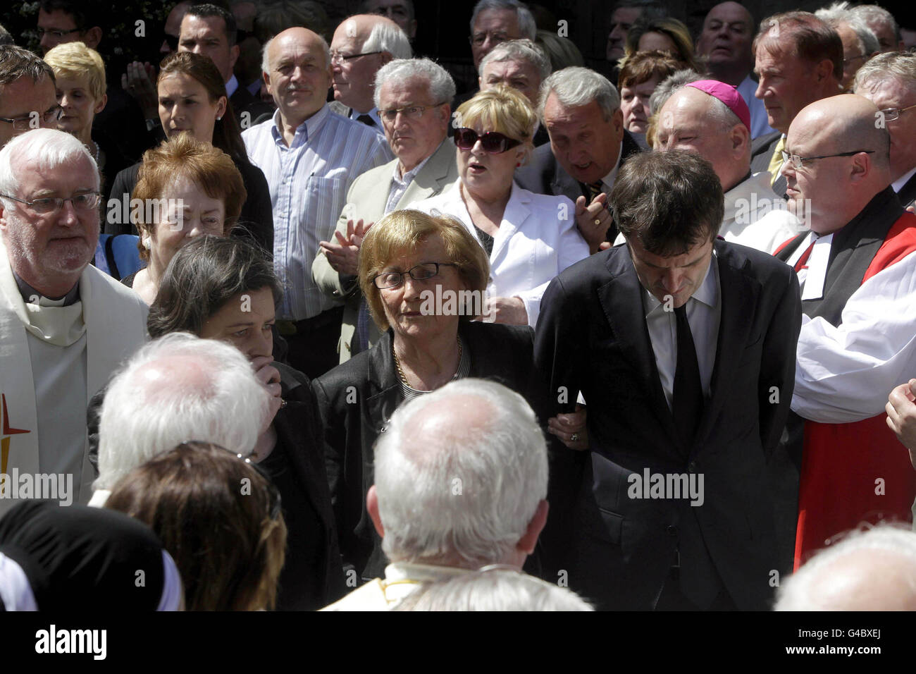 Brian Lenihan Funeral High Resolution Stock Photography And Images Alamy