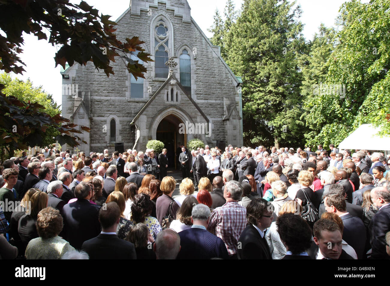 Brian Lenihan Funeral High Resolution Stock Photography And Images Alamy