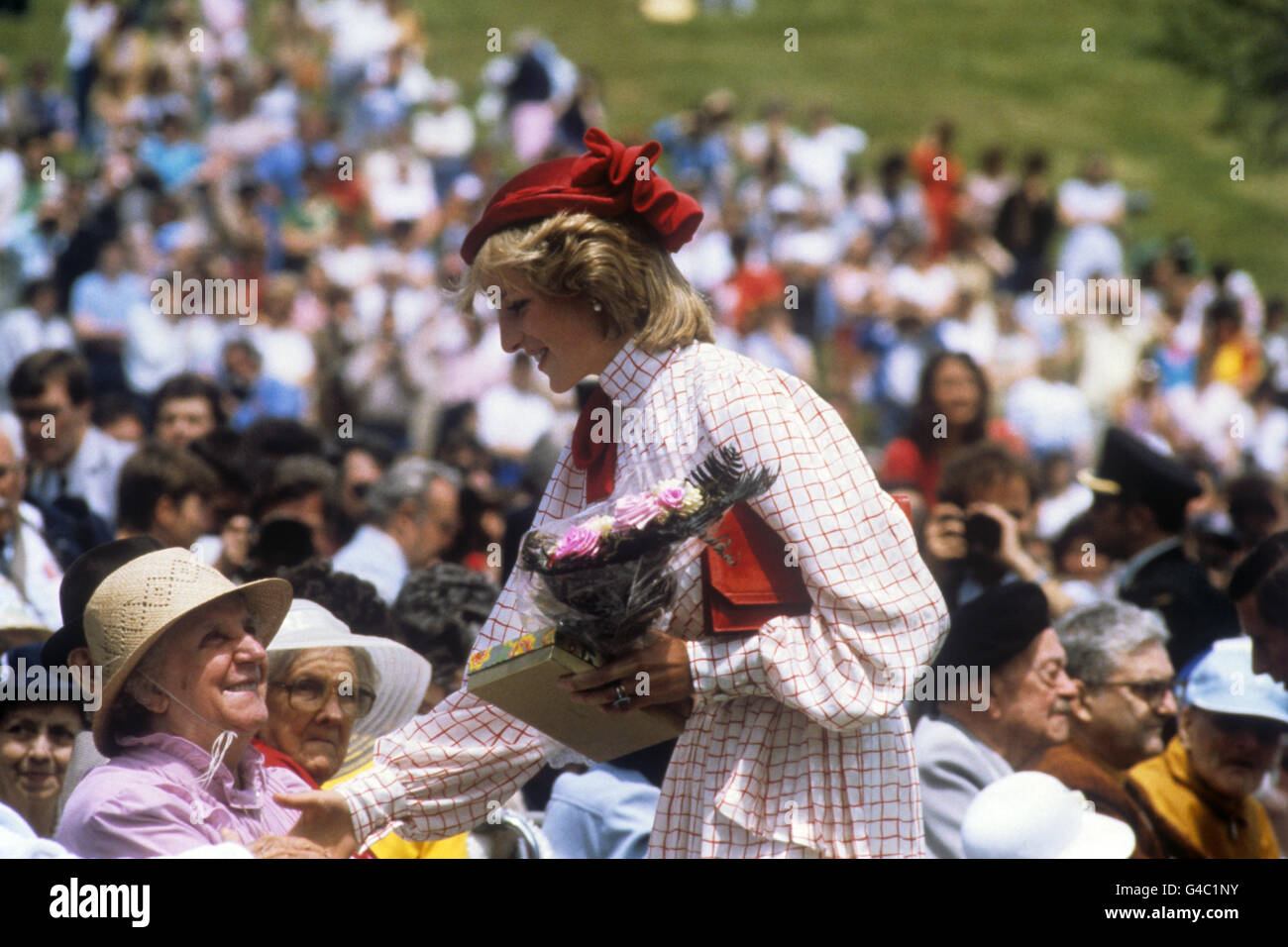 Princess diana walkabout hi-res stock photography and images - Alamy