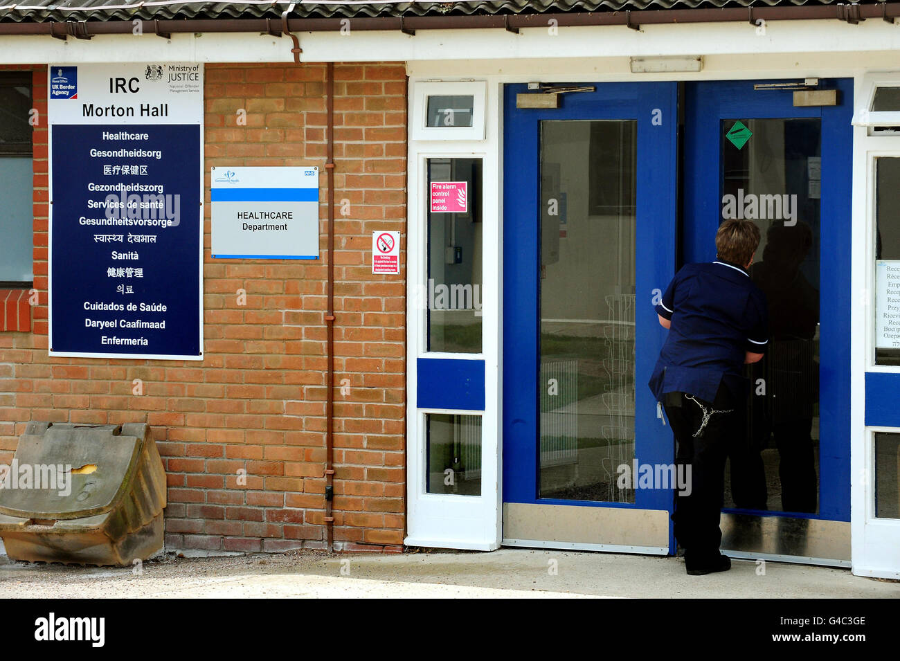 New Immigration Removal Centre opened Stock Photo Alamy