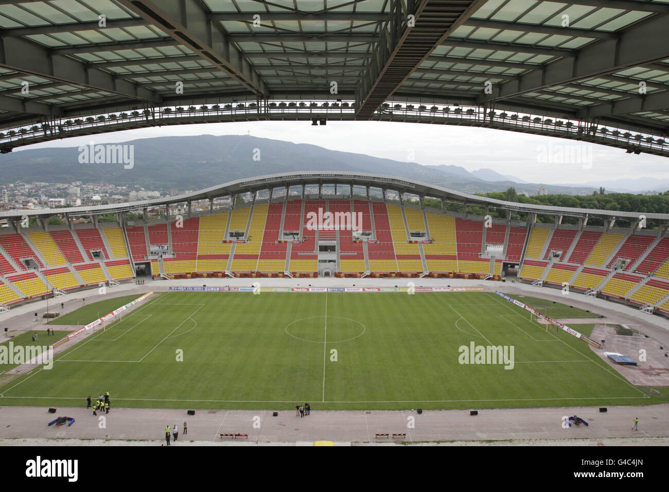 Soccer UEFA Euro 2012 Qualifying Group B Macedonia v Republic