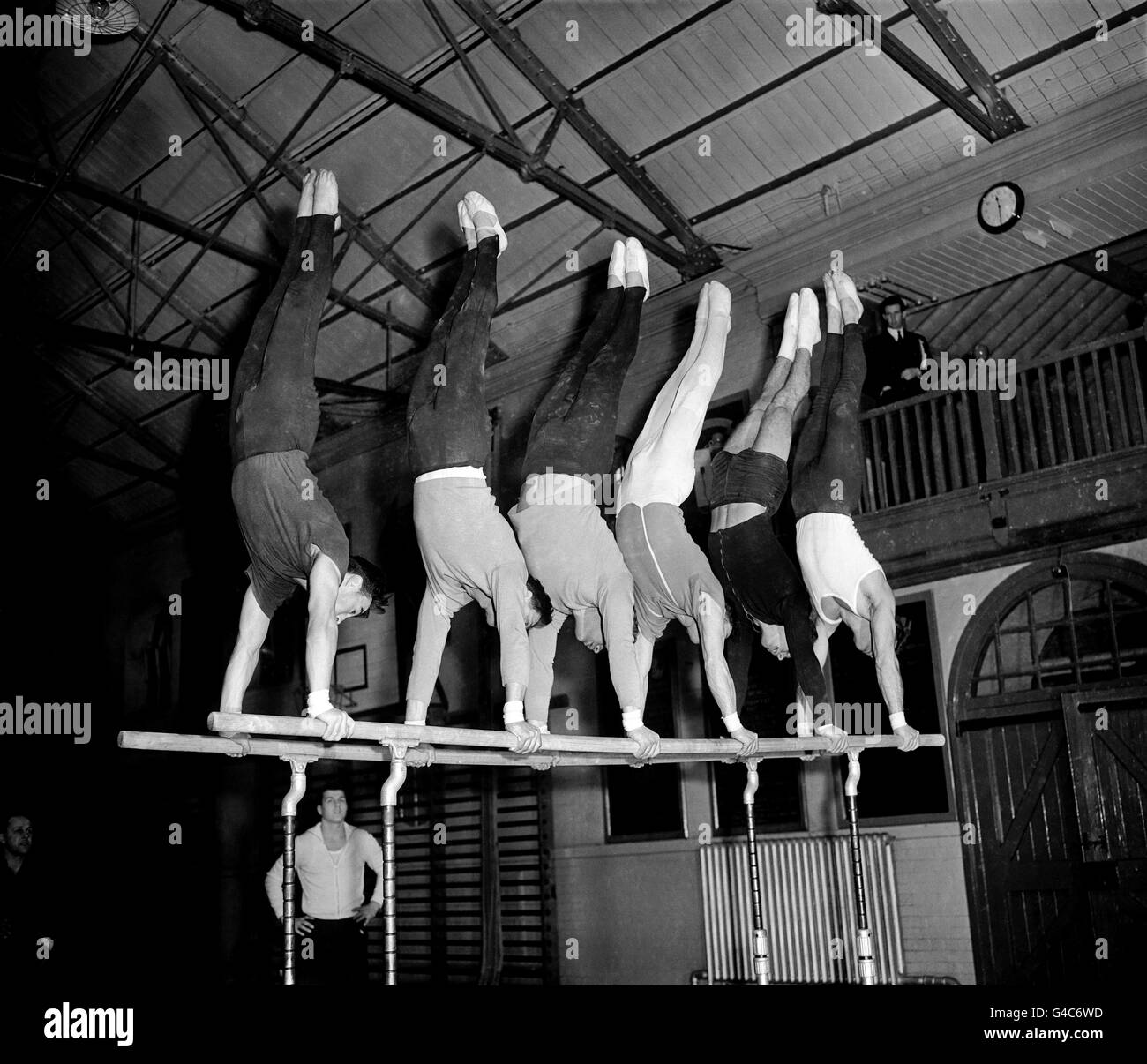Gymnastics AngloGerman Gymnastics Match Army Physical Training Corps v Bielefeld