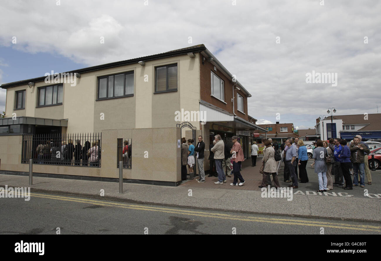Brian Lenihan death Stock Photo Alamy