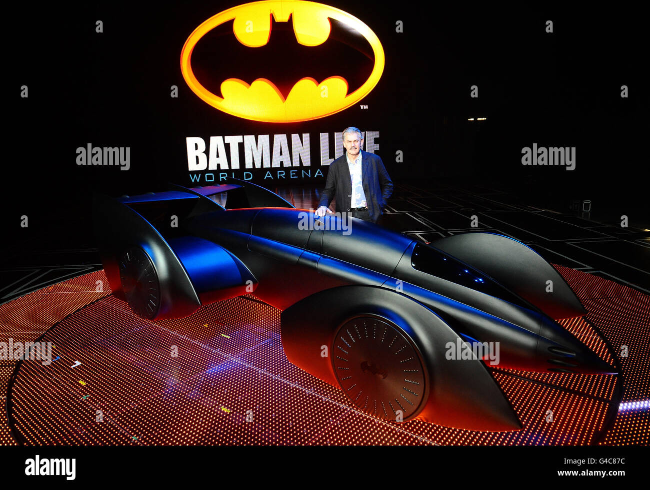 Batmobile unveiling, London. s opening. Photo credit should read: Ian West/PA Wire Stock Photo