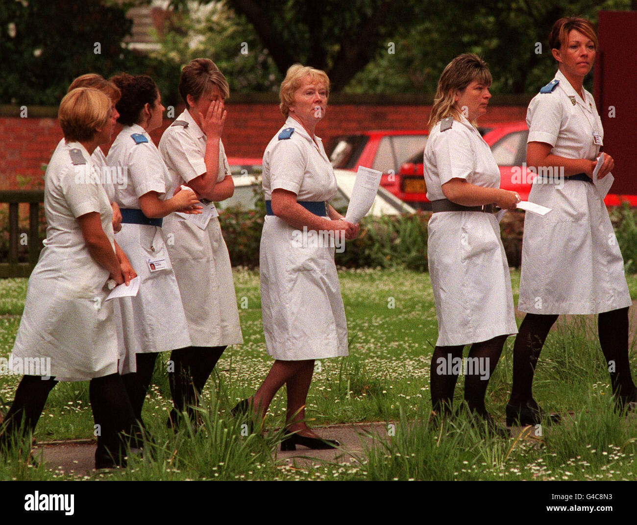 FUNERAL Nurse 2 Stock Photo Alamy