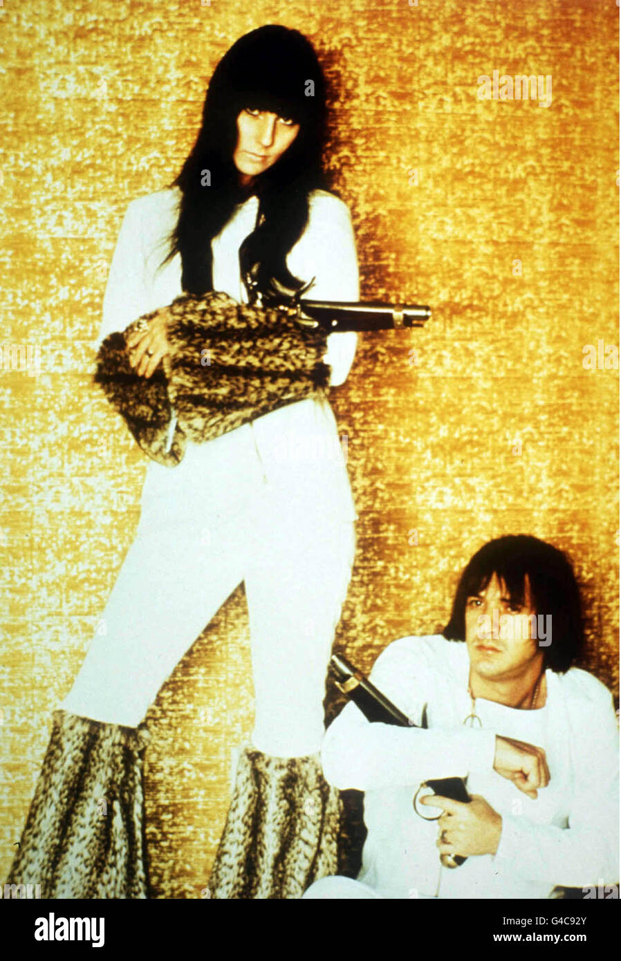 PA NEWS PHOTO : FILE PICTURE OF SINGING DUO SONNY AND CHER. SONNY LATERED ENTERED A CAREER IN POLITICS AND WAS ELECTED TO CONGRESS, AND HAS BEEN KILLED IN A SKIING ACCIDENT NEAR LAKE TAHOE. Stock Photo