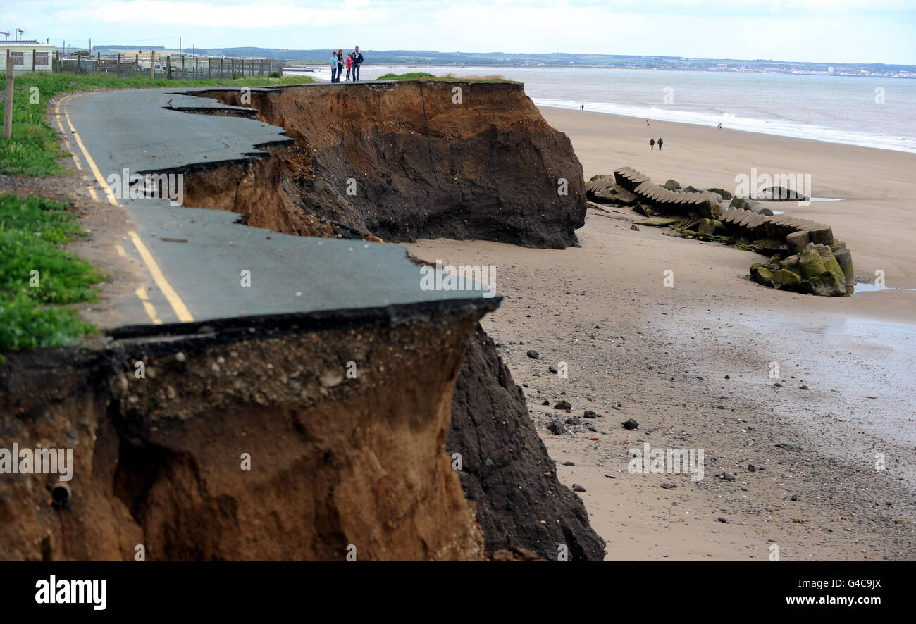 coastal erosion