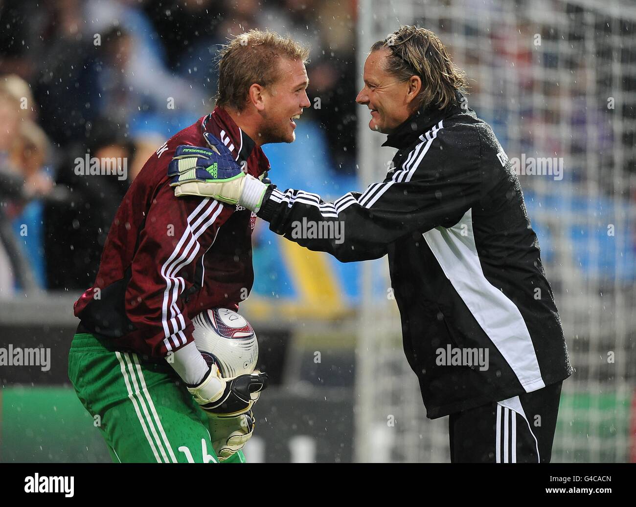 Denmark goalkeeper left hi-res stock photography and images - Alamy