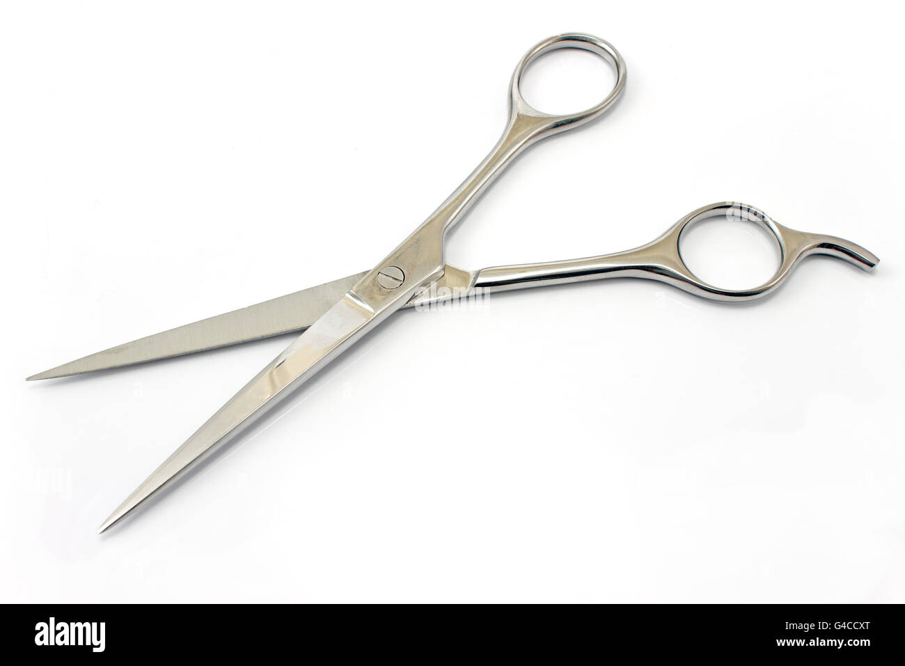 Hairdresser scissors open hi-res stock photography and images - Alamy