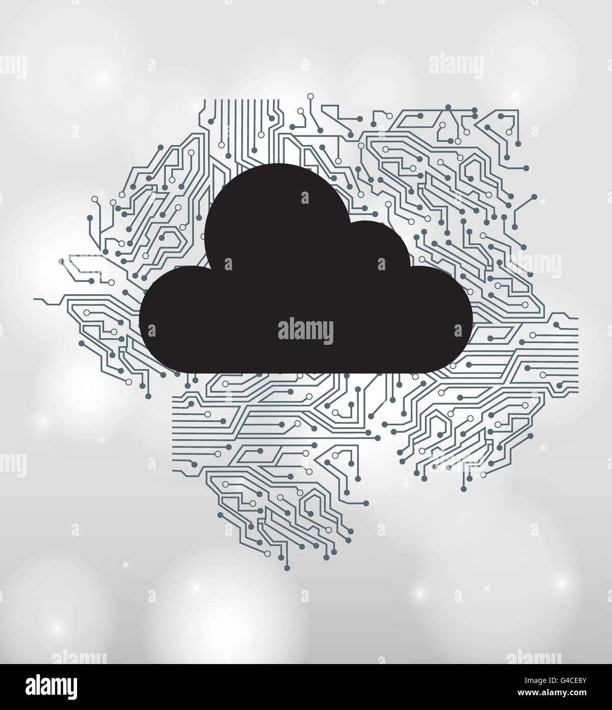 cloud computing design Stock Vector Image & Art - Alamy