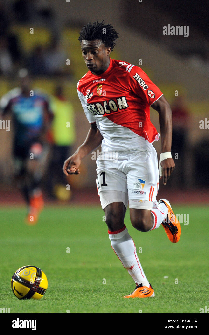 Soccer - Ligue 1 - AS Monaco v Olympique Lyonnais - Stade Louis II Stock Photo