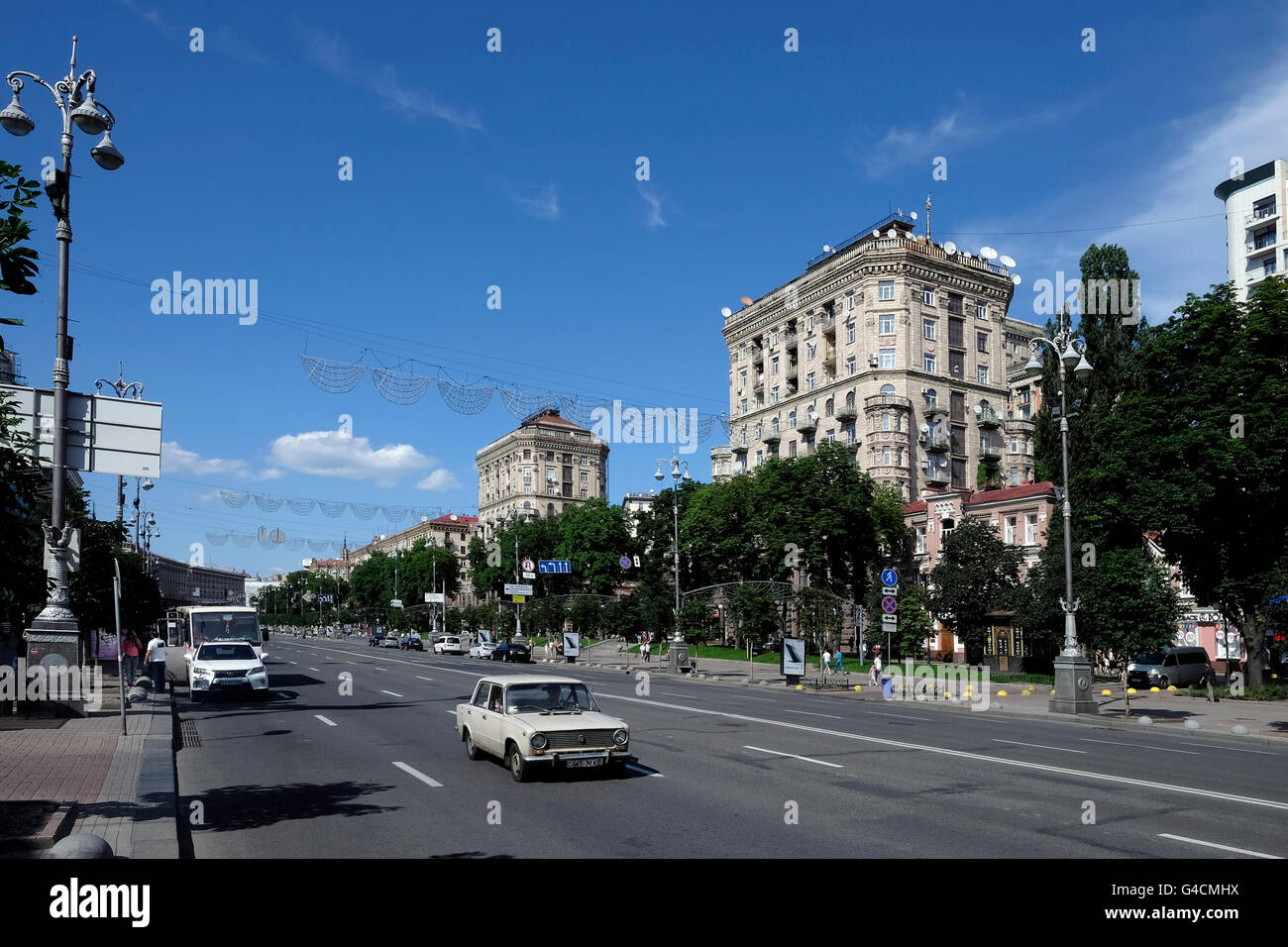 Main boulevard of kiev hires stock photography and images Alamy