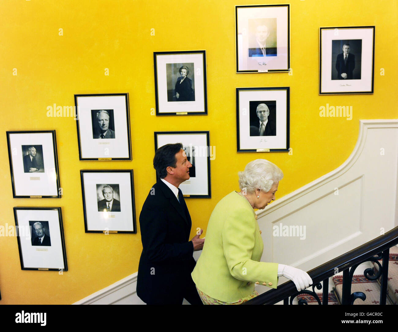 Staircase in downing street hires stock photography and images Alamy