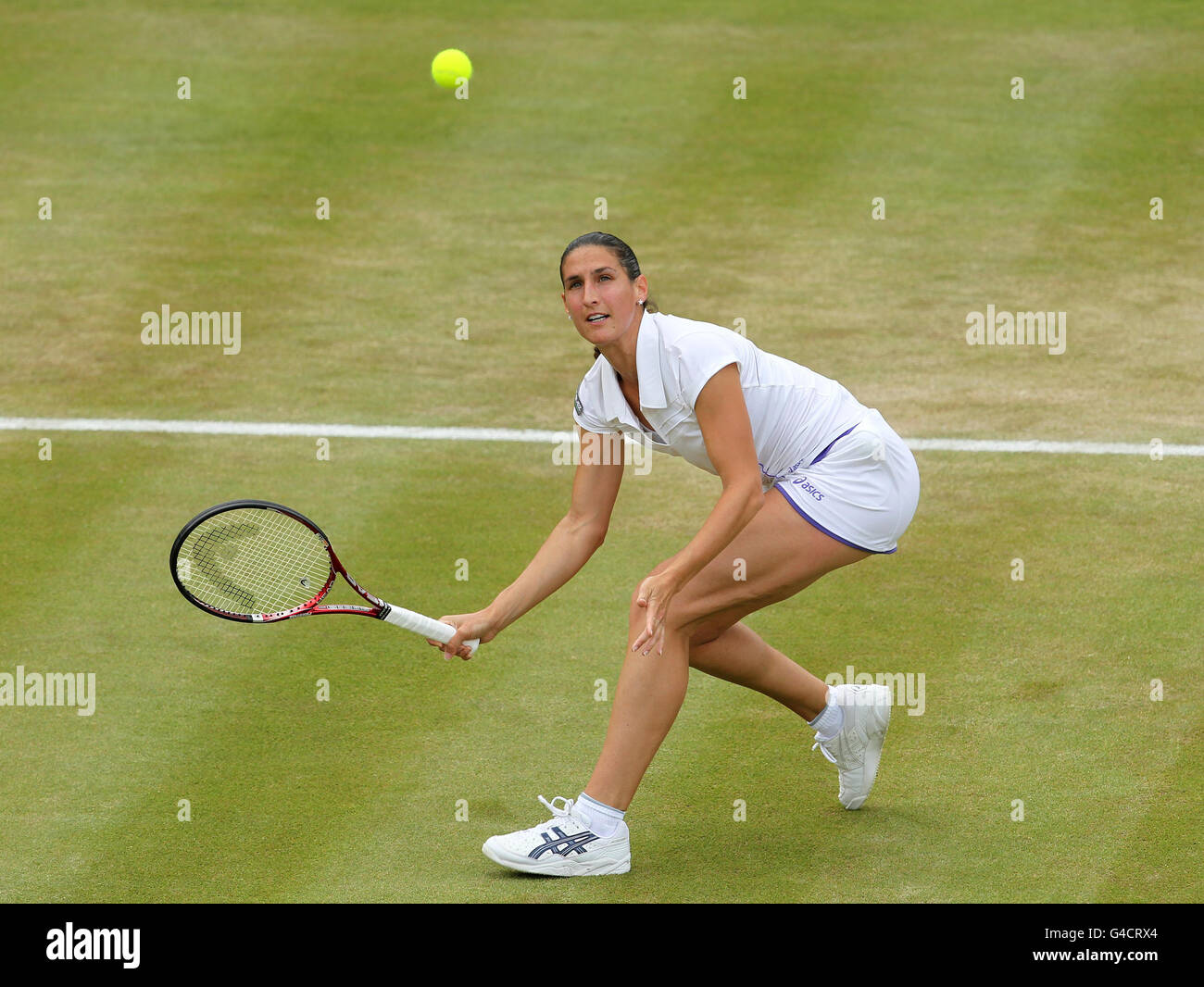 Tennis - 2011 Wimbledon Championships - Day Five - The All England Lawn Tennis and Croquet Club Stock Photo