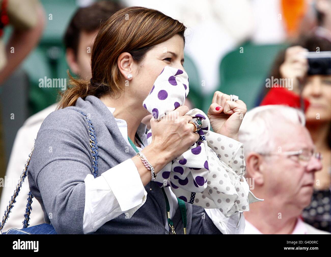Tennis - 2011 Wimbledon Championships - Day Six - The All England Lawn Tennis and Croquet Club Stock Photo