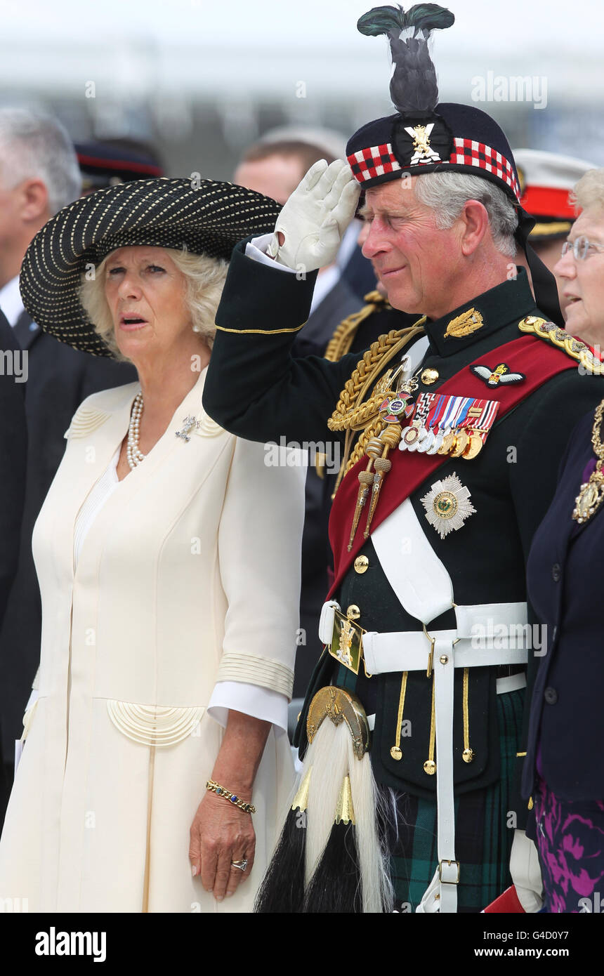 The Prince of Wales and the Duchess of Cornwall, known as the Duke and ...