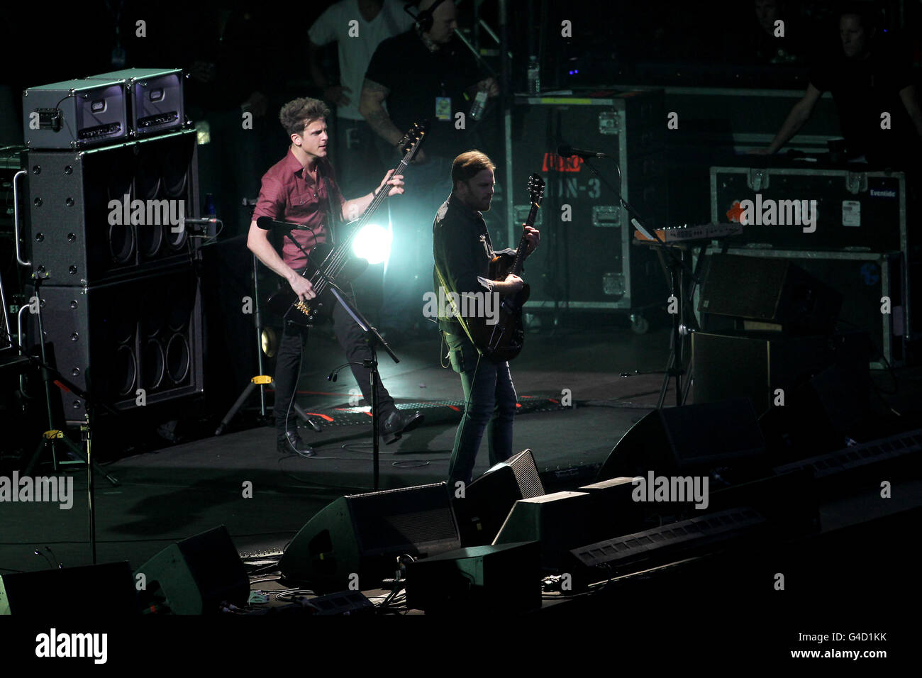 Kings of Leon in concert Edinburgh Stock Photo Alamy