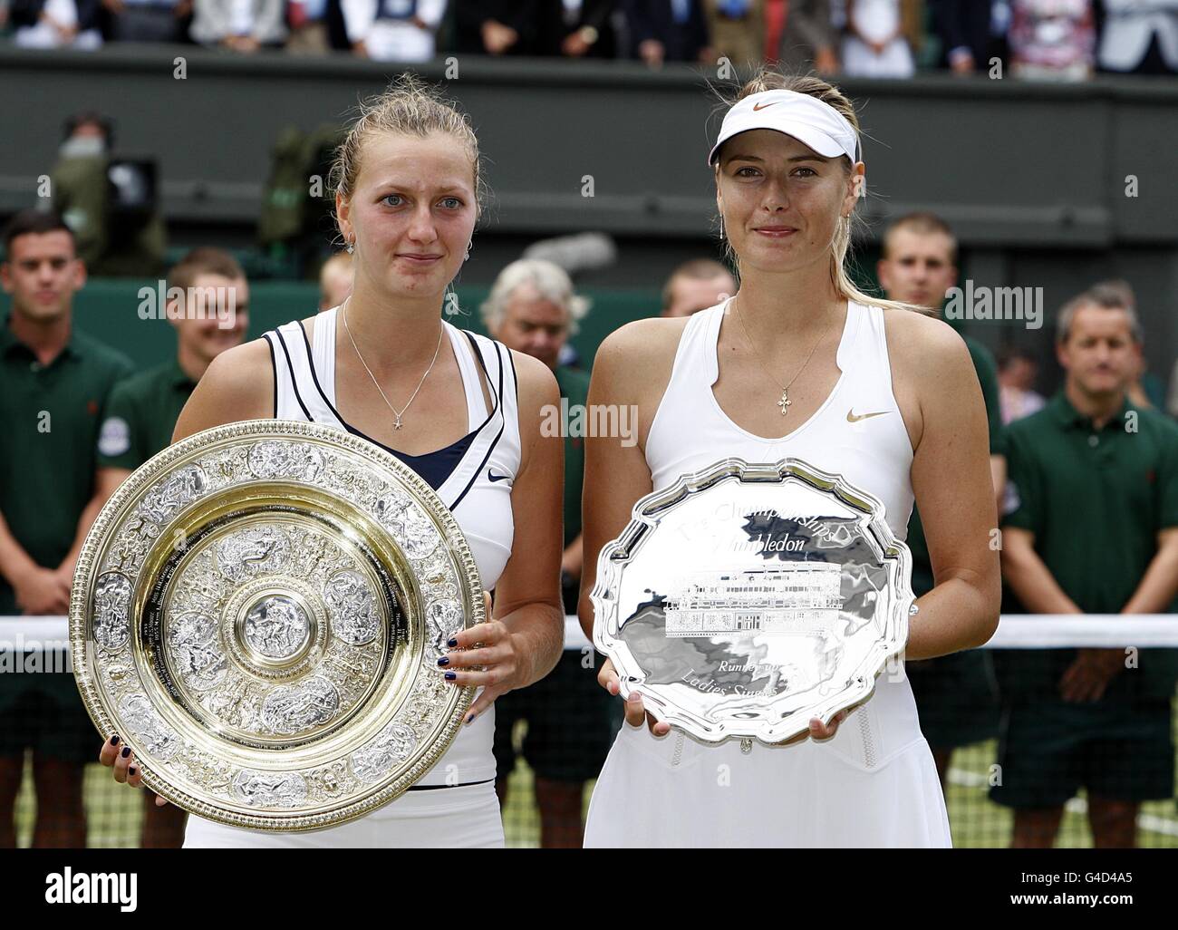 Maria sharapova trophies hi-res stock photography and images - Alamy